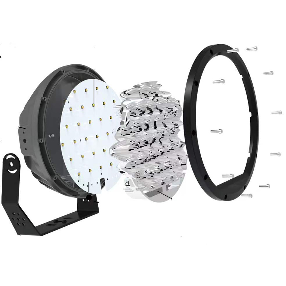 LED Collection - Driving Light HM-F033 exploded diagram