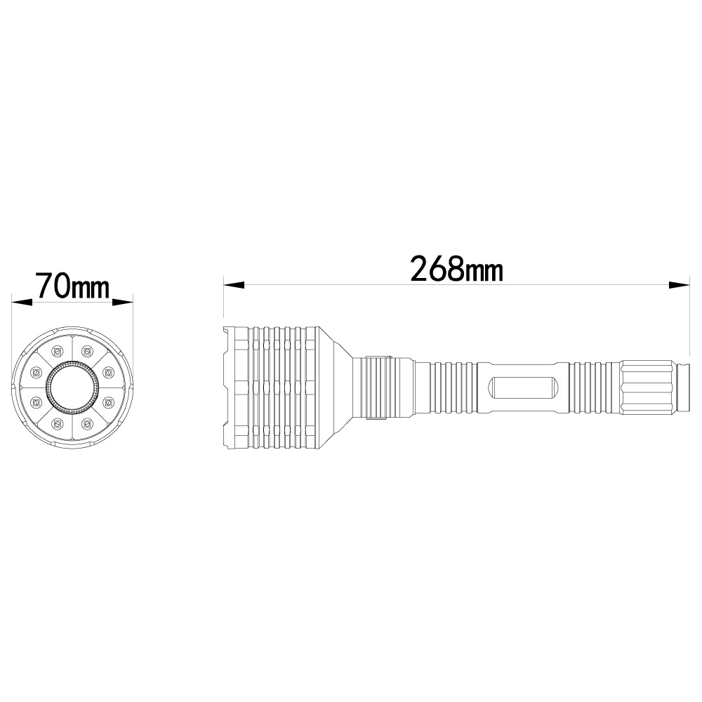 Laser Collection -Flash Hunting Light HM-2111X