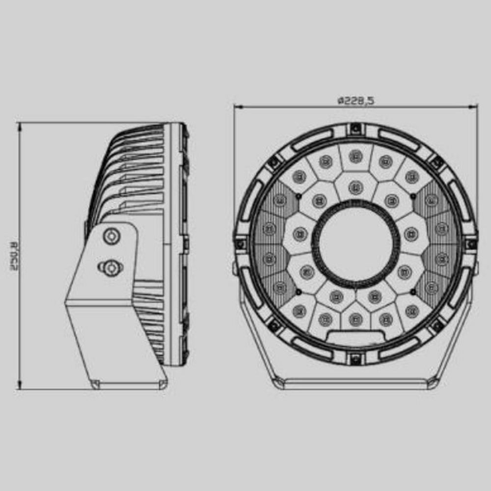 Laser Light - Driving Light HM-2102X