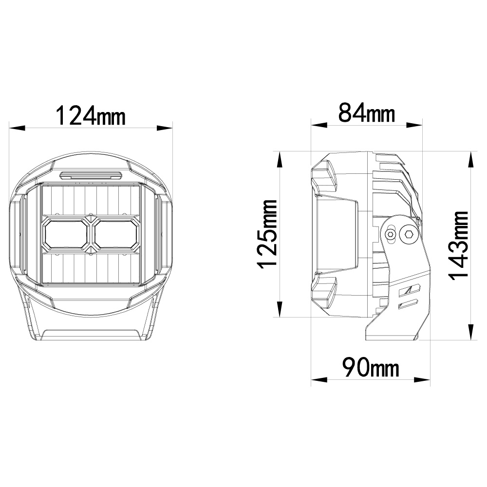 LED Collection - OSRAM DRIVING LIGHT HM-2126A